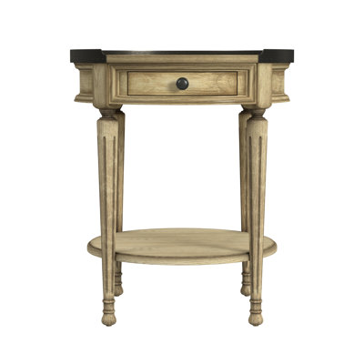 Sampson Side Table with Storage