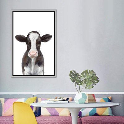 «Holstein Calf» par Watercolor Luv - reproduction d'art