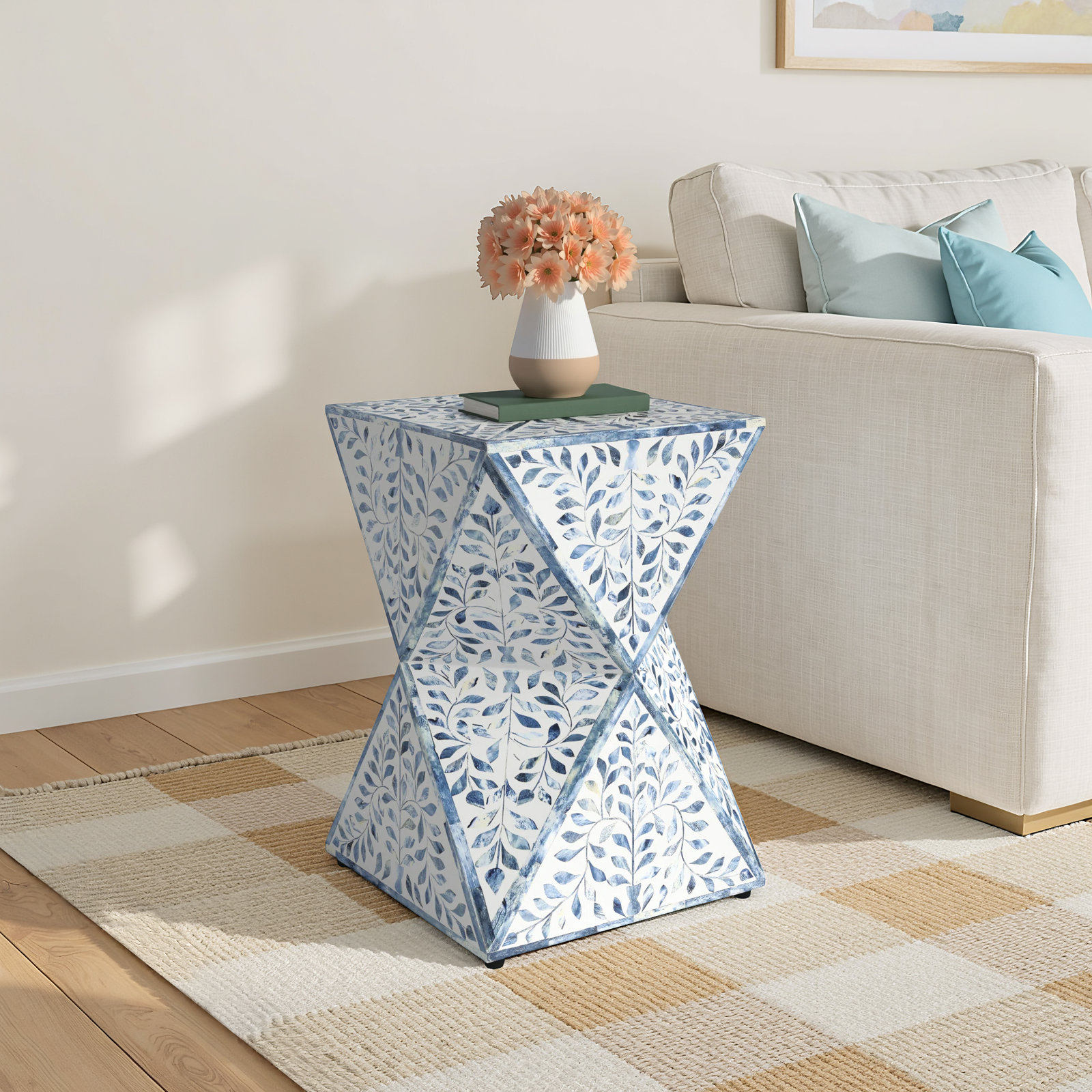 Dinara 14" End Table Set