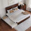 Lit plateforme avec lit gigogne et lit gigogne Darlean-97030902-97030901