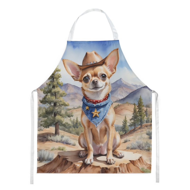 No Pattern Bib Apron