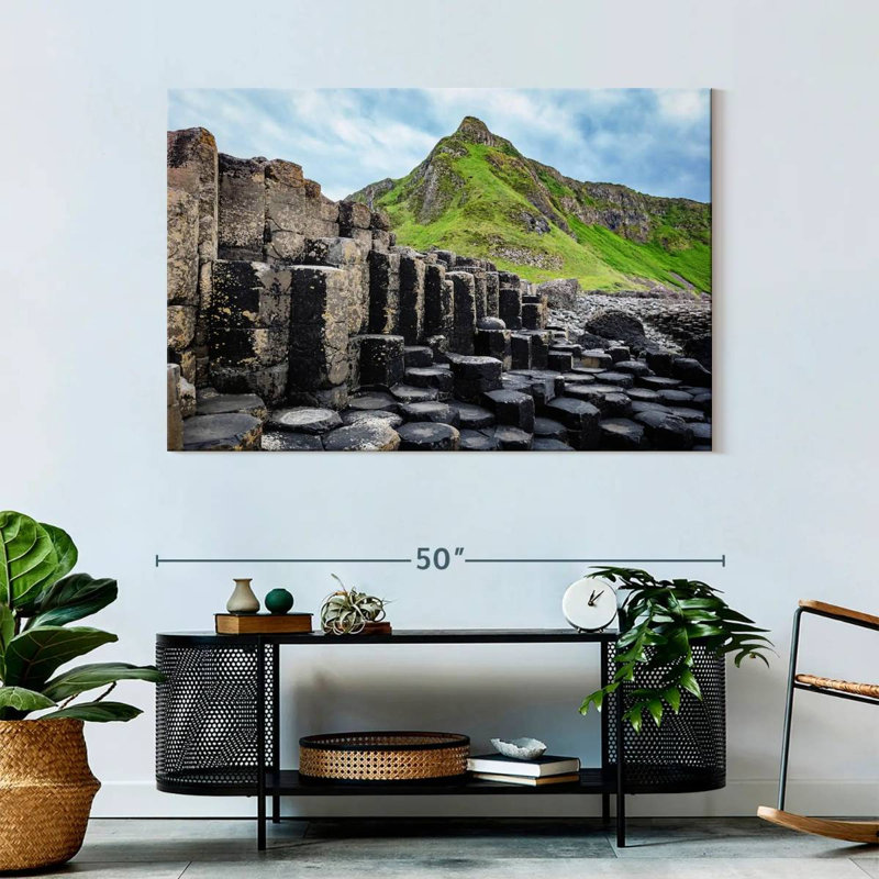 Rorry Giant's Causeway Basalt Columns, 32" H x 48" W
