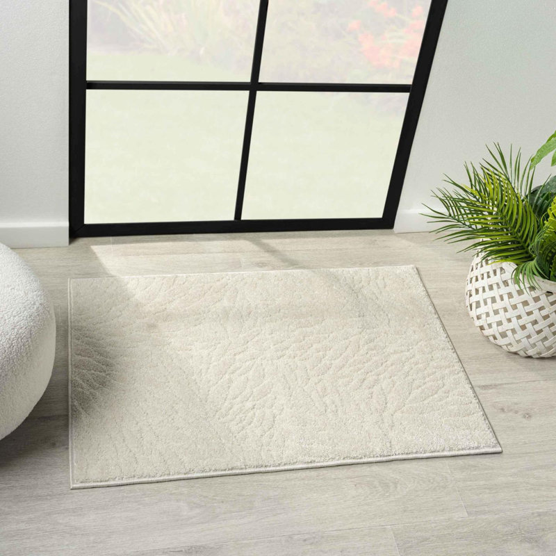 Tapis floral moderne, Rectangle l 1 pi 11,5 po x L 2 pi 11,5 po