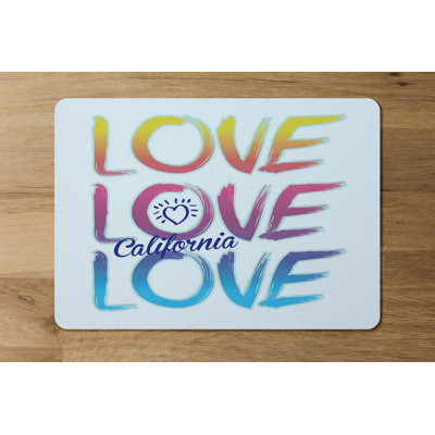 Donley Polyester-Coated Hardboard Rectangle Placemat