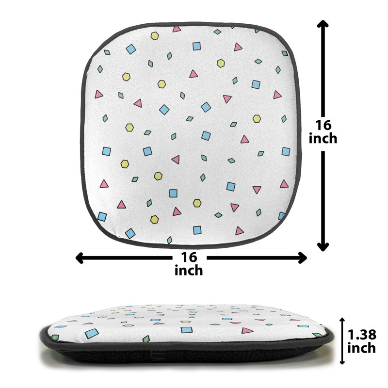 Coussin de siège papillon