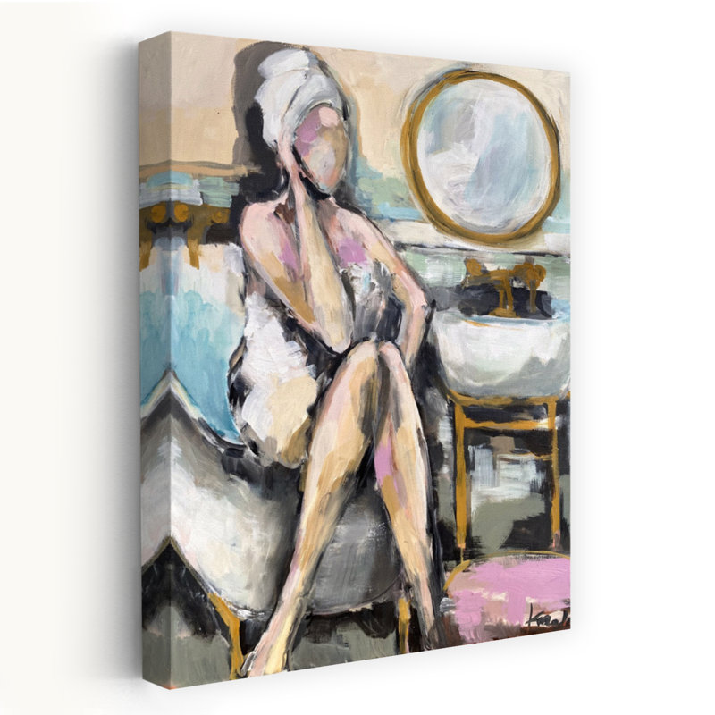 Art contemporain contemporain abstrait, H 18 po x l 12 po