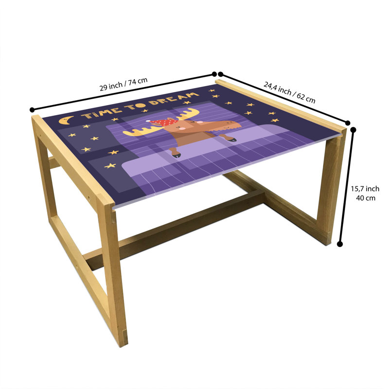Jade-Marie Sled Coffee Table, 62cm H x 74cm W x 40cm D