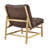 Pihu Faux Leather Tufted Accent Chair-91619326
