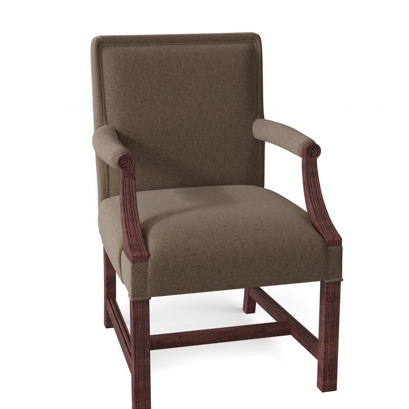 Chaise avec accoudoirs tapissier Warwick, 7602 Crème, Montego Bay