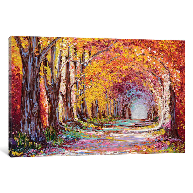"en bois ii" , reproduction d’art sur toile tendue, H 18 po x l 26 po x P 1,5 po