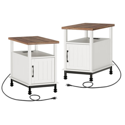 Ensemble de tables de bout Linch