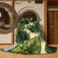  Washable Philodendron Hawaiian Area Rug-986864593