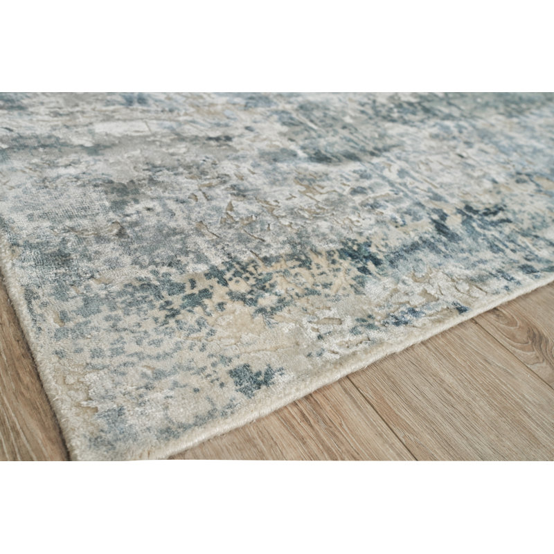 Roset Abstract Area Rug, Rectangle 5' x 8'