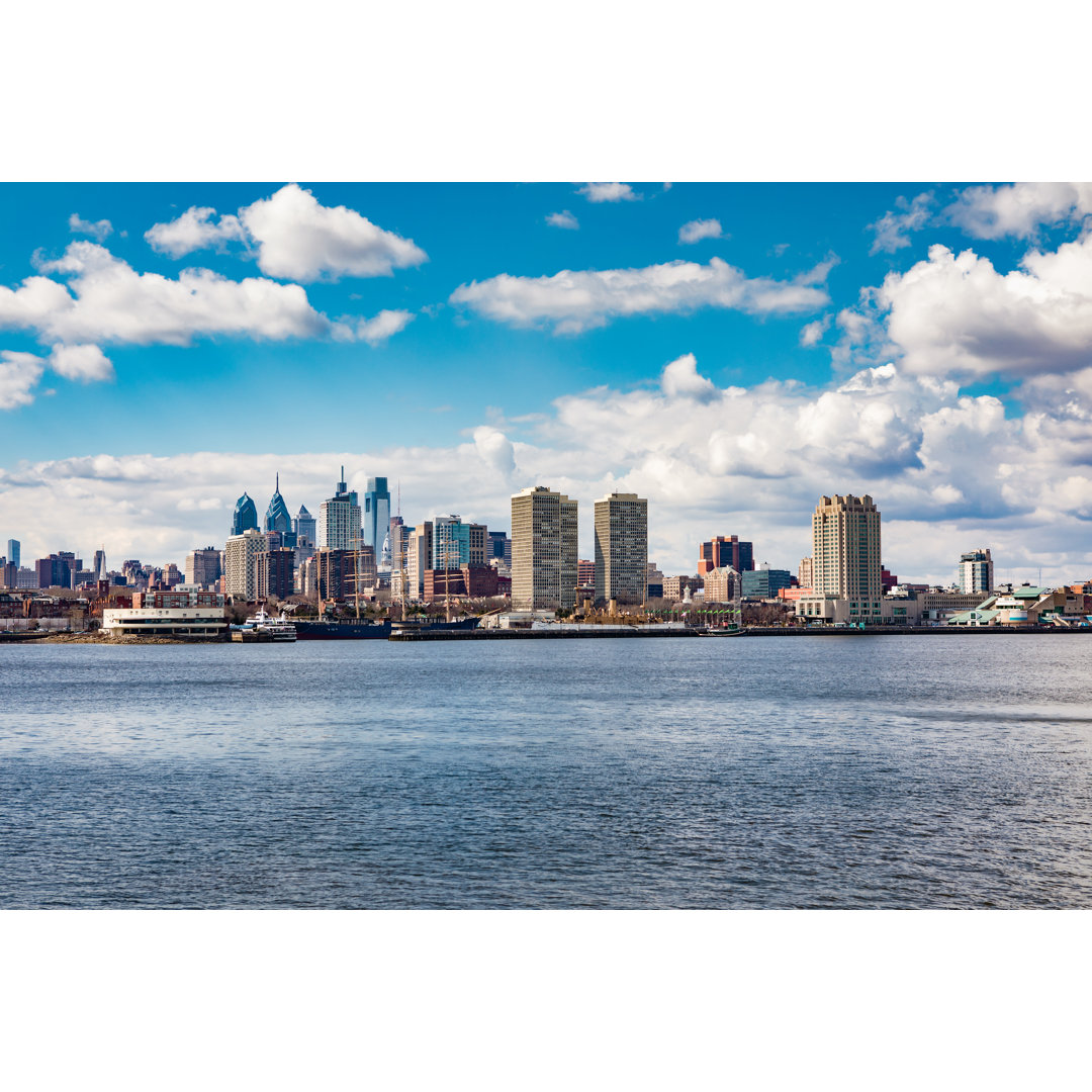 Philadelphia Skyline - Kunstdrucke auf Segeltuch