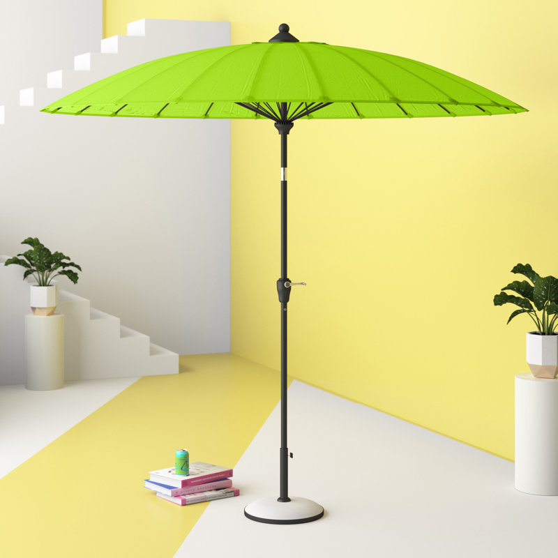 Nyle 270cm Market Parasol, Lime