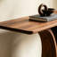 table d'entrée minimaliste en bois massif de style nordique-557925058
