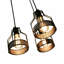 Lebow 3 - Light Black Cluster Pendant