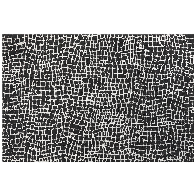Burkni Abstract Area Rug, Rectangle 200 x 300cm