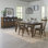 Jakeelah 4 Person Rectangular Dining Table Set