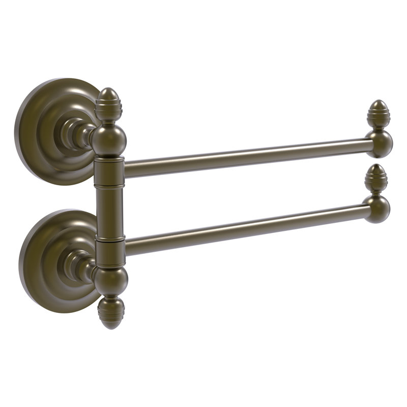 Barre à serviettes murale 12,5 "leamore, Laiton antique