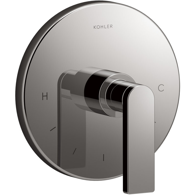 Composed® Thermostatic Faucet Trim with Lever Handle, Vibrant Polished Nickel