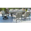 Marquis Aluminum Outdoor Glider with Sunbrella® Cushions