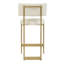 Tabouret de comptoir Uttermost Apsley Gold