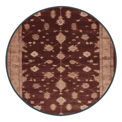 Machine Washable Overdyed Black Area Rug