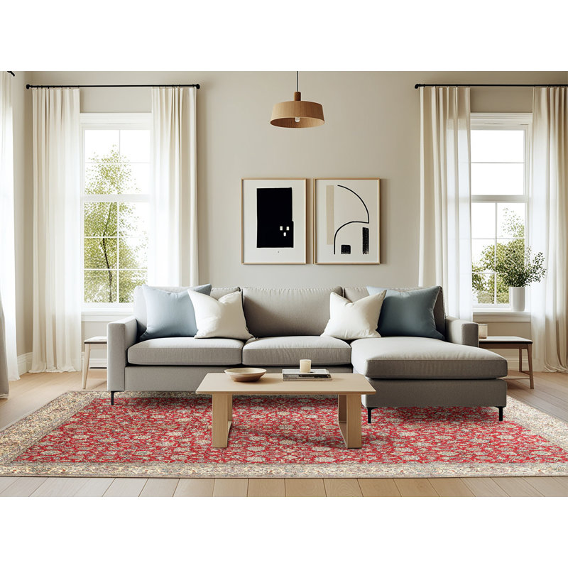 Sonnie Oriental Indoor Rug, Rectangle 6' x 9'