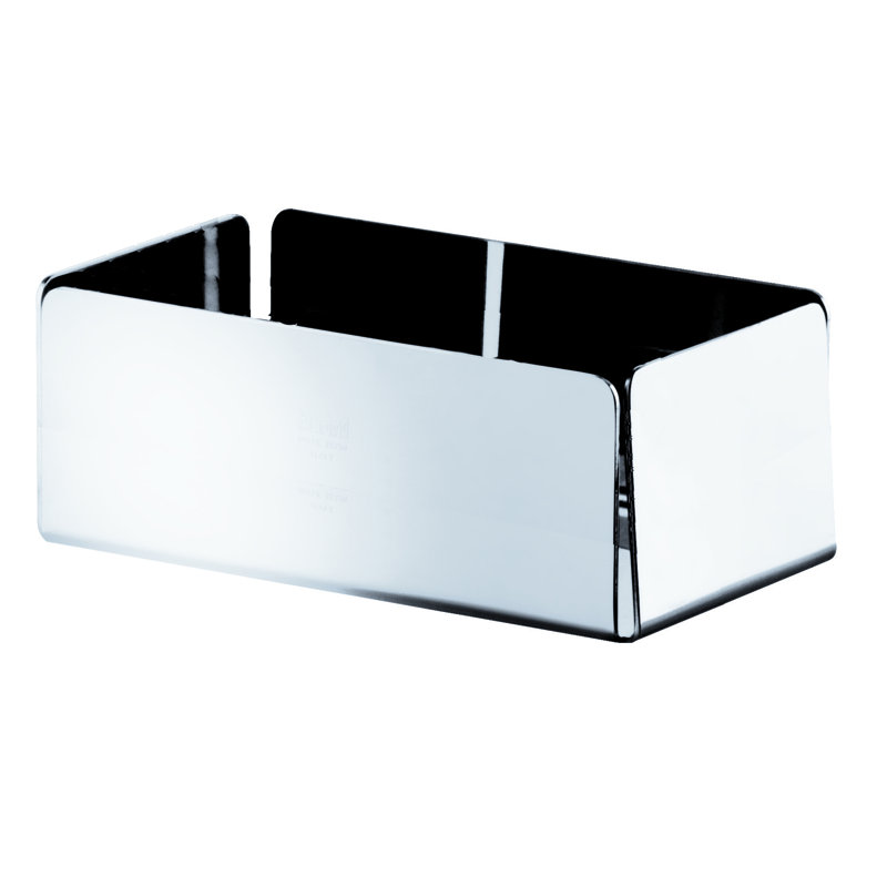 Giotto Sugar Packet Holder 3.94" x 1.97" - 12 Pieces - Stainless Steel