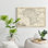 « map of africa »-reproduction d’art sur toile