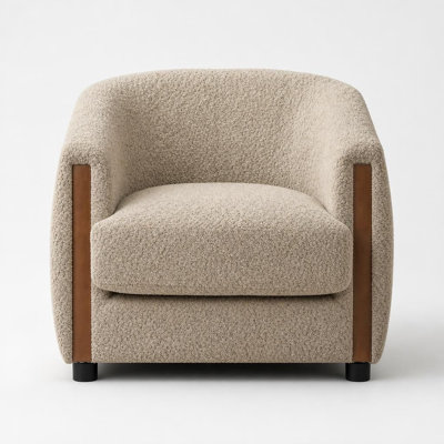 Fauteuil demi-tonneau Modern Modern