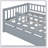 Wood Daybed With Trundle And Fence Guardrails-1732910449-1732910454
