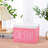 Pink Divided Compartment Personal Care Storage Box