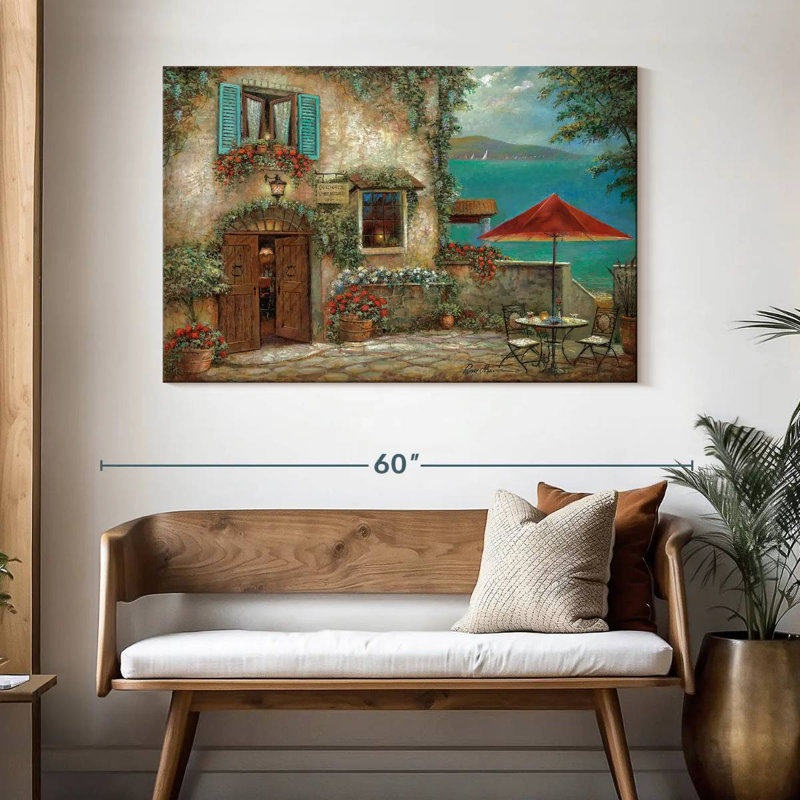 Gillard Ombrello Rosso, 32" H x 48" W