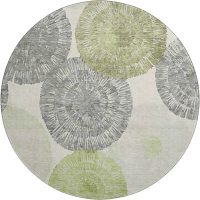 Premium Machine Washable Mayfield AMF2351 Abstract Rug