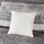 Édredon pourpre très grand - microfibre douce, motif à rayures, lavable pour le matériau, le motif et la machine-122457486-122457485