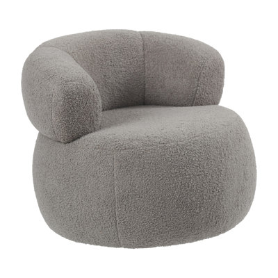 ECR4Kids Sophie Sherpa Toddler Accent Chair, 13.5in Seat Height, Kids Furniture