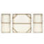 3 Wall Art - Forest With Texture And Hanging Elements Canvas Serene Scene Options