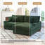Canapé modulaire en chenille 2 pièces-698229797-698229816