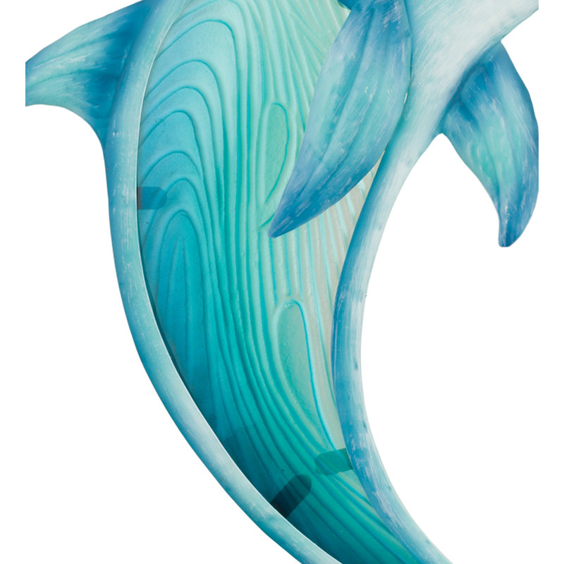 Ensemble de 2 dauphins nageant