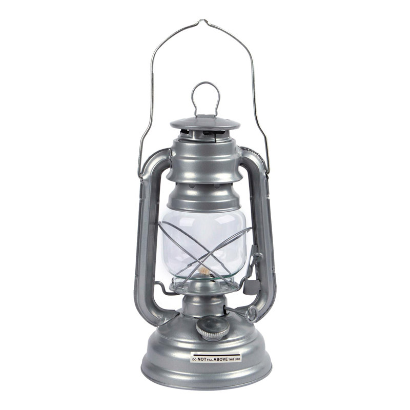 Oil Powered Hurricane Lantern, 130 H x 250 W x 130 D cm