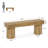41" Farmhouse Entryway Bench