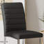 4 chaises de bureau robustes en fer