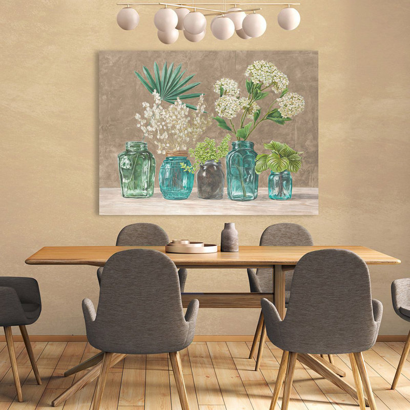 Spring Arrangement II (Neutral) by Jenny Thomlinson - Wrapped Canvas Art Prints, 60cm H x 80cm W x 4cm D