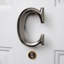 Heurtoir de porte lettre monogramme-15229953-15229955