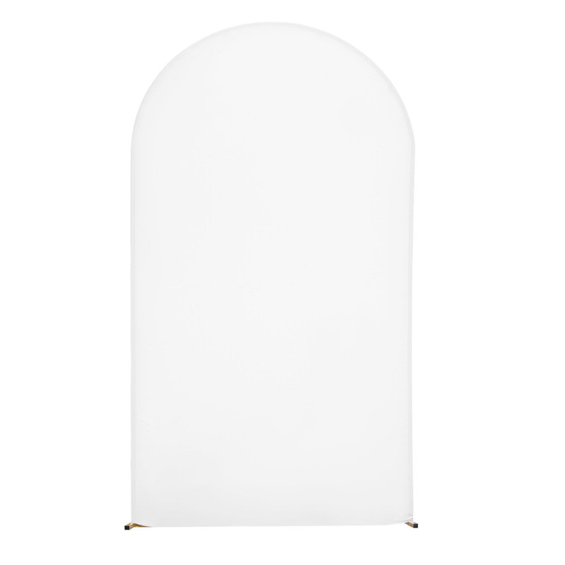 Support en arche, 7,2 x 4 pi, structure stable, facile à assembler, support en arche en métal doré avec couvercle pour mariage, fête d'anniversaire, célébration des fêtes et décoration de cérémonie