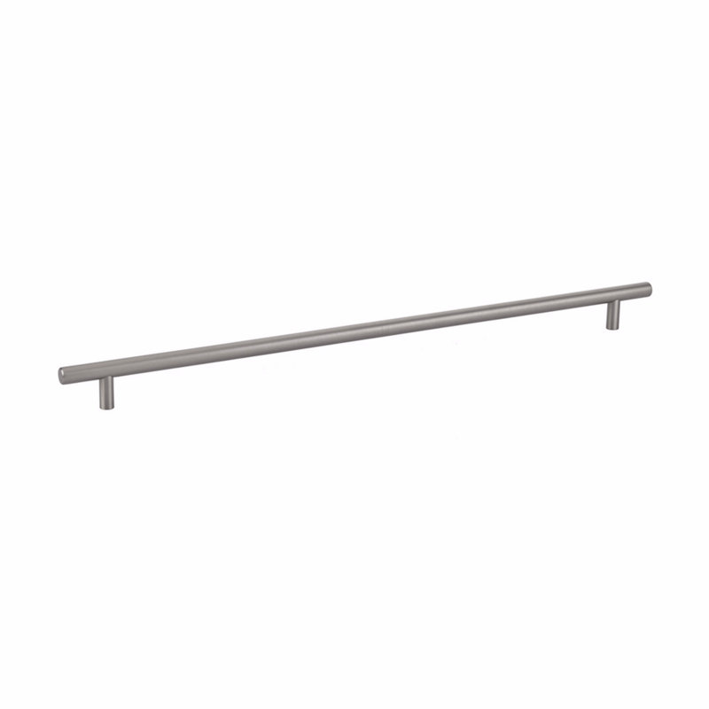 Poignées barres, 16", Nickel satiné
