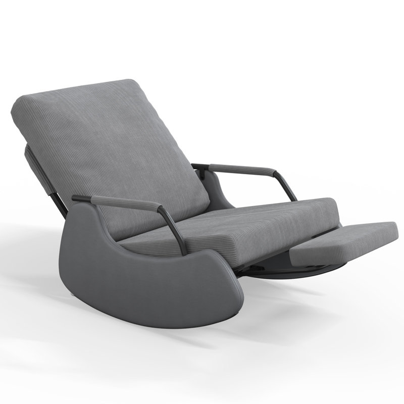 Chaise berçante - gris foncé