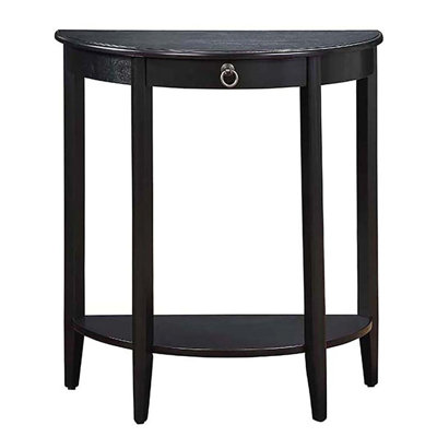 Console Table With Bottom Shelf